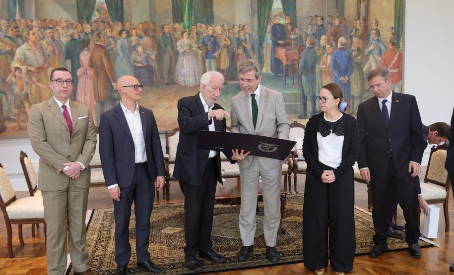Vice-governador recebe embaixador da Áustria em busca de novas cooperações para o Paraná