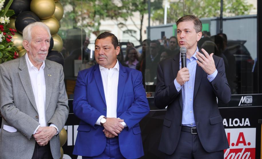 Vice-governador Darci Piana participa da inauguração de loja 100% autônoma do Grupo Muffato