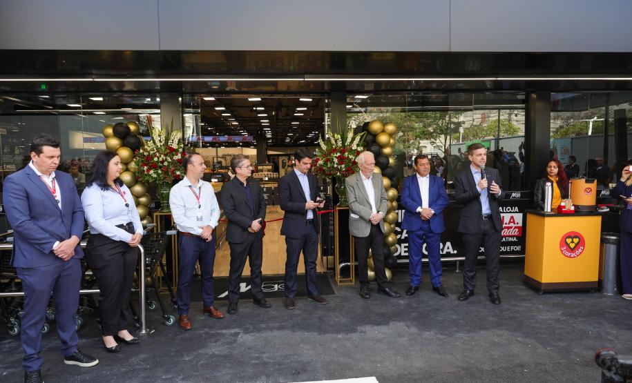Vice-governador Darci Piana participa da inauguração de loja 100% autônoma do Grupo Muffato