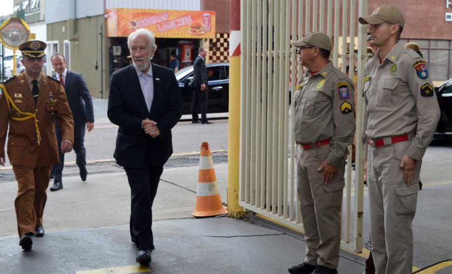 Troca de comando do Corpo de Bombeiros