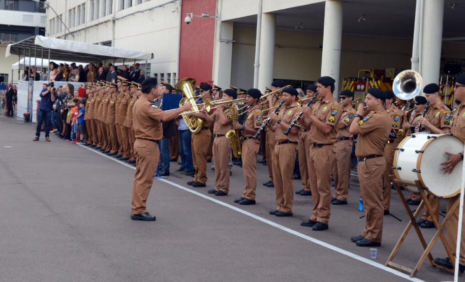 Troca de comando do Corpo de Bombeiros
