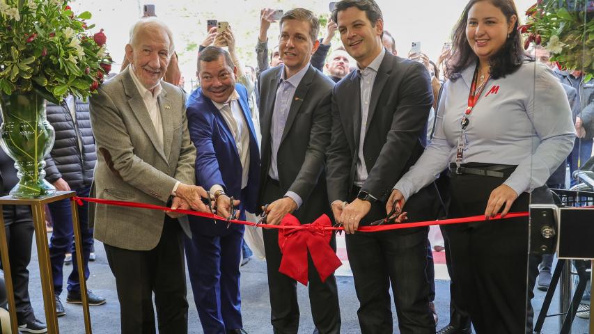 Vice-governador Darci Piana participa da inauguração de loja 100% autônoma do Grupo Muffato 